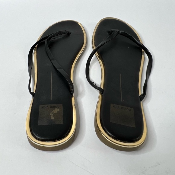 Dolce Vita Flat Flip Flop Black size‎ 11 - Picture 4 of 7